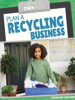cover image of Plan a Recycling Business